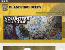 Tablet Screenshot of blandfordbeeps.org